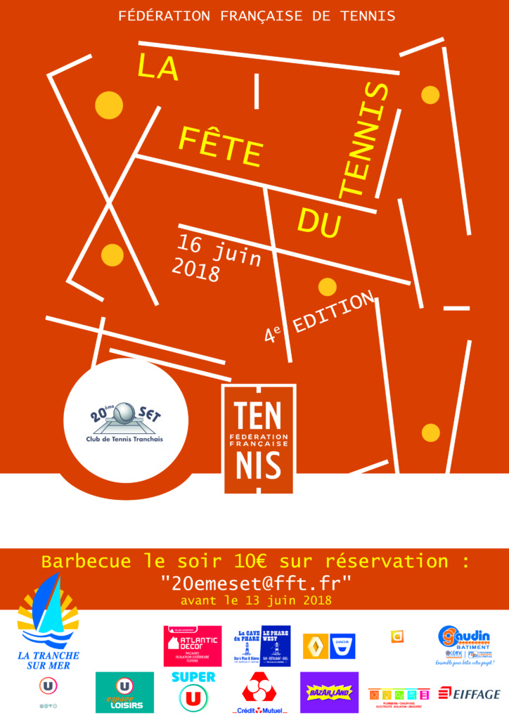 Affiche Fête Du Tennis 2018 2